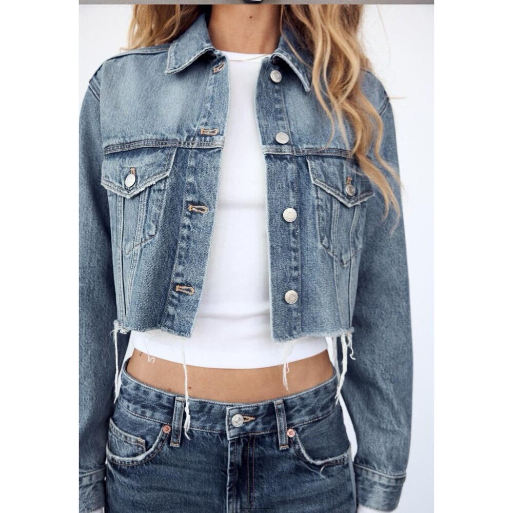 Zara Blue Jean Jacket